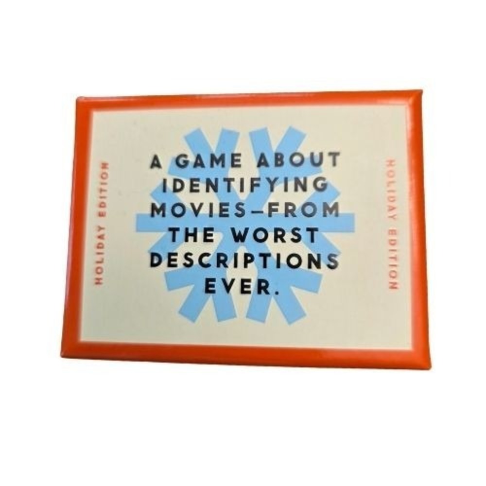 Brass Monkey Poorly Explained Movies Holiday Edition Card Game Christmas Trivia - Picture 8 of 11